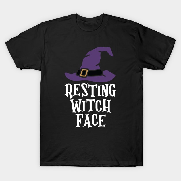 Resting Witch Face T-Shirt by spacedowl